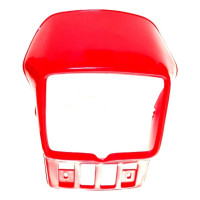 Frontal porta farol / carenagem YAMAHA DT 50 LC / LCD / FUNDADOR CASAL XT K615 / vermelho - HP